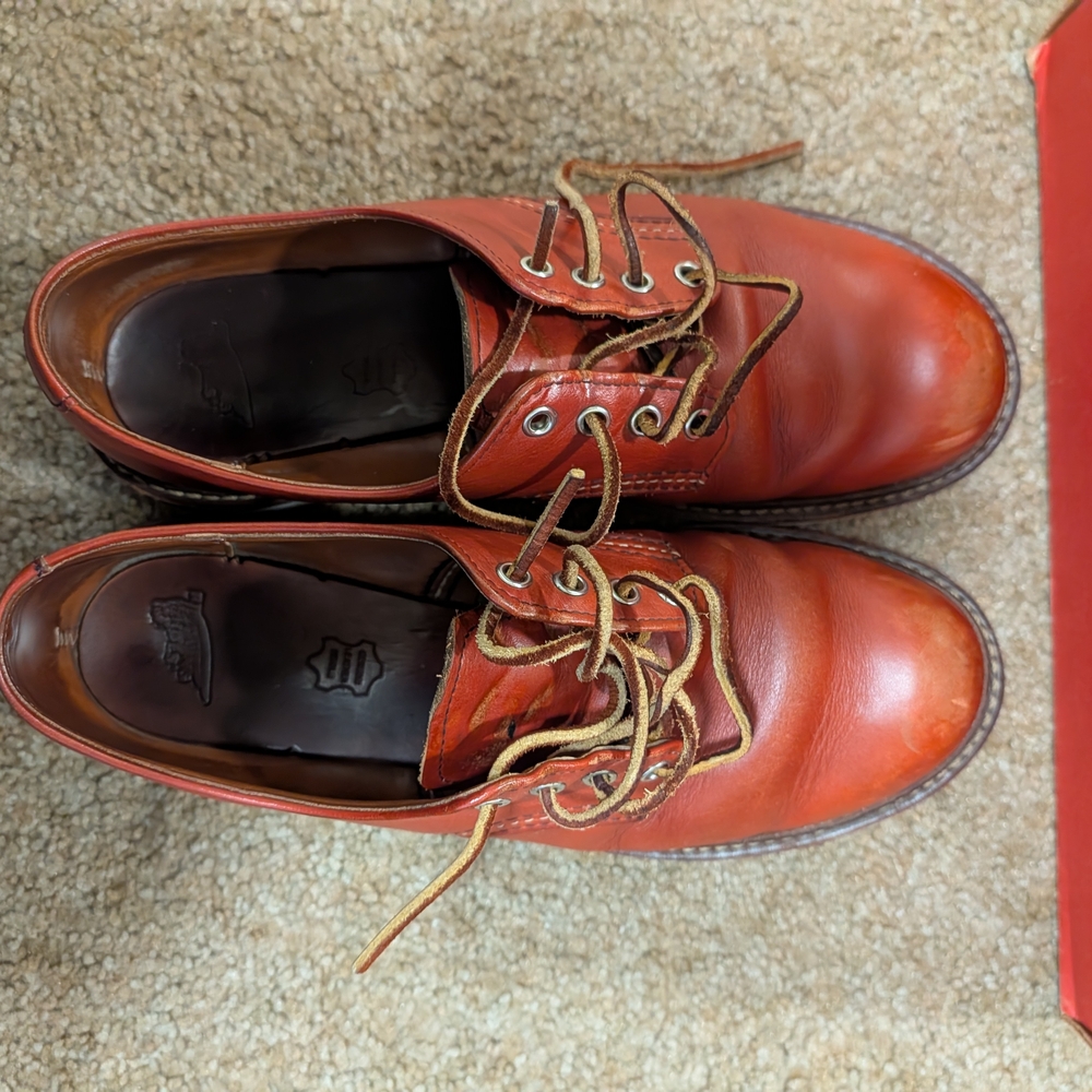 Red Wing Shoes Men's Brown Oxford - Picture 2 of 6